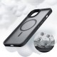 Tech-Protect Magmat Magsafe Back Case priekš Apple iPhone 13 - Melns - silikona aizmugures apvalks / bampers-vāciņš