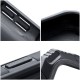 Nitro Armored Hybrid Back Case priekš Apple iPhone 12 / 12 Pro - Melns - triecienizturīgs silikona-plastikāta aizmugures apvalks ar gredzenu / bampers-vāciņš