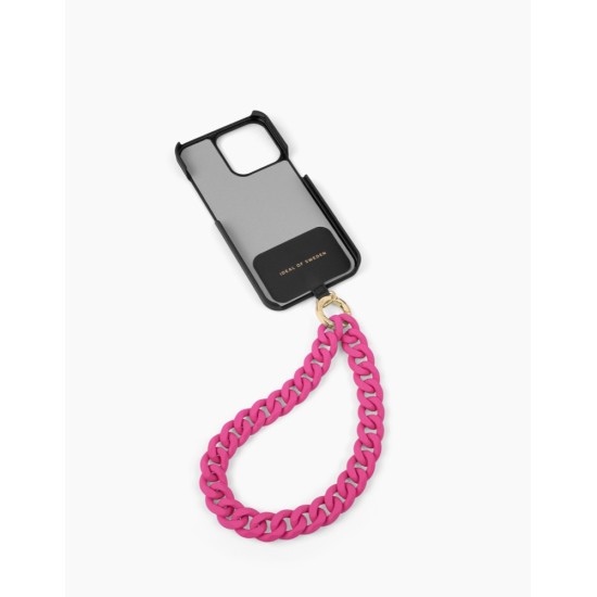 iDeal of Sweden AG22 Phone Wristlet Strap - Hyper Pink - metāliska rokas siksniņa