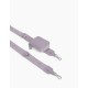 iDeal of Sweden Athena Necklace AS22 Back Case priekš Apple iPhone 12 / 12 Pro - Lavender - mākslīgās ādas aizmugures apvalks ar siksniņu un Airpods somiņu / bampers-vāciņš