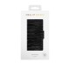 iDeal of Sweden Atelier SS22 Wallet Case priekš Apple iPhone 14 - Neo Noir Croco - mākslīgās ādas sāniski atverams maciņš ar bamperu uz magnēta