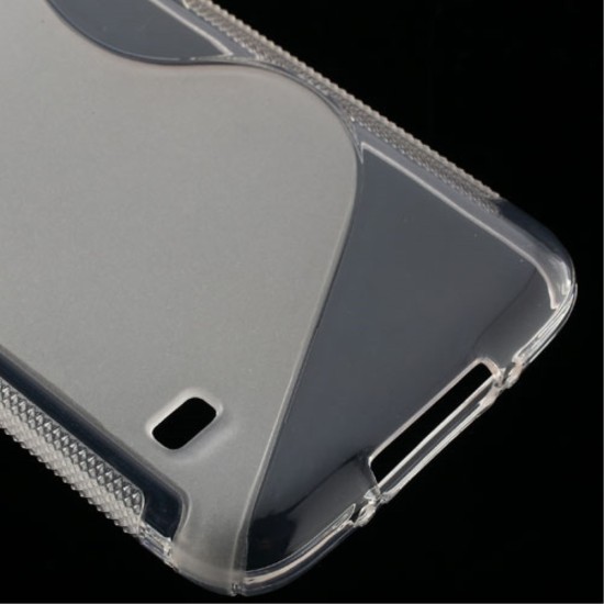 Telone Back S-Case Nokia Lumia 520 / 525 - Caurspīdīgs- silikona apvalks (bampers, vāciņš, slim TPU silicone case cover, bumper)