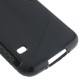 Telone Back S-Case Nokia Lumia 520 / 525 - Melns - silikona apvalks (bampers, vāciņš, slim TPU silicone case cover, bumper)