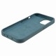 Mercury Silicone Case (Microfiber Soft Touch) priekš Apple iPhone 15 Pro - Zaļš - matēts silikona aizmugures apvalks (bampers vāciņš)
