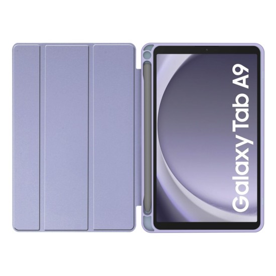 Tech-Protect SC Pen Hybrid Book Case priekš Samsung Galaxy Tab A9 X110 / X115 - Marmors - sāniski atverams maciņš ar magnētu un stendu