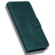 Solid Color Wallet Stand Leather Shockproof Book Case priekš Nokia G22 - Zaļš - sāniski atverams maciņš ar magnētu un stendu