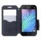 RoarKorea Fancy Diary View Samsung Galaxy J1 J100 Wake/Sleep - Zaļš - sāniski atverams maciņš ar stendu un lodziņu (ādas maks, grāmatiņa, leather book wallet case cover stand)