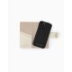 iDeal of Sweden Cora SS22 Wallet Case priekš Apple iPhone 11 - Cream Beige - mākslīgās ādas sāniski atverams maciņš ar bamperu uz magnēta