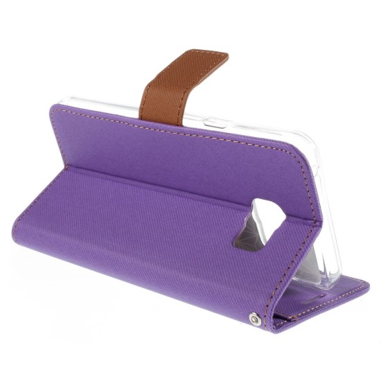 RoarKorea Simply Life Diary HTC One M9 - Violets - sāniski atverams maciņš ar stendu (ādas maks, grāmatiņa, leather book wallet case cover stand)