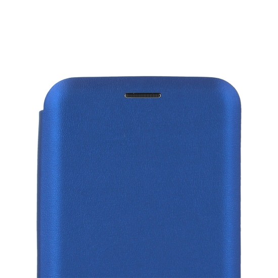 Smart Diva priekš Xiaomi Redmi Note 13 4G - Zils - sāniski atverams maciņš ar stendu / grāmatveida maks
