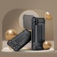 Forcell Armor Case priekš Samsung Galaxy S21 G991 - Melns - triecienizturīgs silikona aizmugures apvalks / bampers-vāciņš