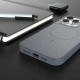 Glitter Thin Magsafe Back Case priekš Apple iPhone 16 Pro Max - Melns - silikona aizmugures apvalks / bampers-vāciņš