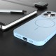 Glitter Thin Magsafe Back Case priekš Apple iPhone 14 Pro - Zils - silikona aizmugures apvalks / bampers-vāciņš