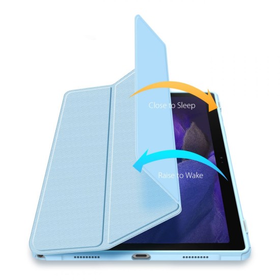 Dux Ducis Toby series priekš Xiaomi Pad 7 / 7 Pro - Gaiši Zils - sāniski atverams maciņš ar magnētu un stendu