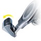 3MK Memo Hug Air Vent Car Mount Holder with Puller Clip 4.5 - 6.7 inch - Melns - Universāls stiprinājums turētājs auto ventilācijas režģa