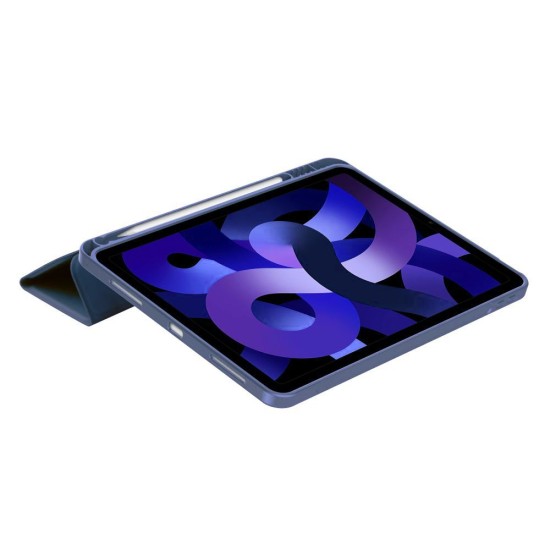 Tech-Protect SC Pen Book Case priekš Apple iPad Pro 11 (2018) / Air 4 (2020) / Air 5 (2022) / Air 11 (2024 / 2025) - Tumši Zils - sāniski atverams maciņš ar stendu