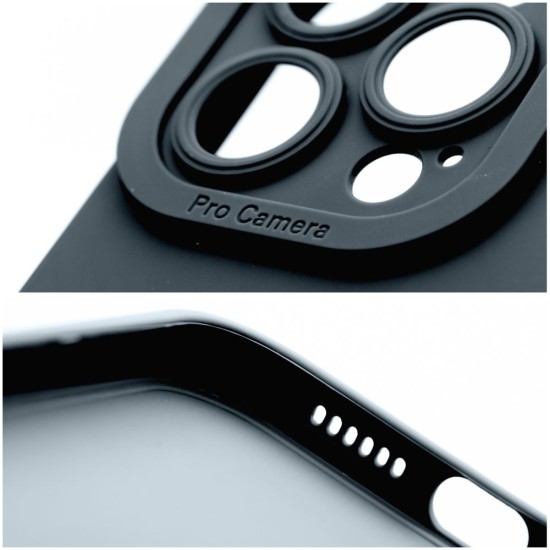 Roar Luna Back Case priekš Apple iPhone 16e - Melns - silikona aizmugures apvalks / bampers-vāciņš