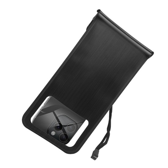 Hoco HX53 Vasaras Universāls Vakuuma Ūdens izturīgs maks 7.2 inch - Melns