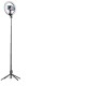 Blavec LED Ring Lamp RGB Full Color 10 inch Tri-Pod 230cm with Bluetooth 5.2 Remote control - Melns - Riņķa lampa / dienas gaismas statīvs / selfija nūja