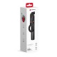 Forcell F-Grip MagSafe S100M Bluetooth remote control Selfie Stick with Tripod - Melns - Selfie monopod Teleskopisks Universāla stiprinājuma statīvs