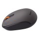Baseus F01B Tri-Mode Wireless Optical BT Mouse 2.4G / 1600 DPI (BT3.0 / 5.0) - Pelēka - Bezvadu datorpele