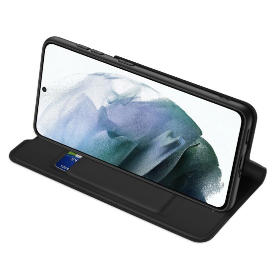 Dux Ducis Skin Pro series priekš Xiaomi 17 - Melns - sāniski atverams maciņš ar magnētu un stendu