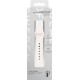 iDeal of Sweden Silicone M-L Watch Band priekš Apple Watch 42 / 44 / 45 / 46mm / Ultra 49 mm - Cloud Dancer - silikona siksniņa (josta) priekš pulksteņiem
