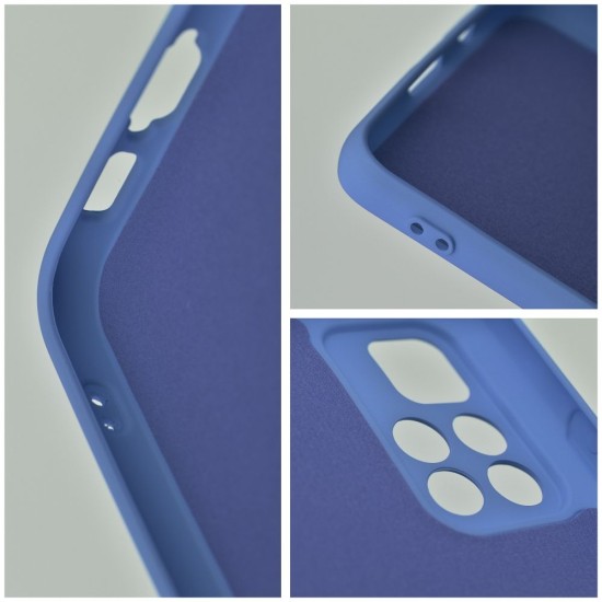 Forcell Silicone Lite Back Case priekš Xiaomi 17T - Zils - matēts silikona aizmugures apvalks / bampers-vāciņš