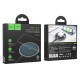 Hoco CW6 Pro Wireless Charger 15W with LED light - Melns - Induktīvs bezvadu USB lādētājs paliktnis