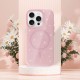 Glitter Thin Magsafe Back Case для Apple iPhone 16e / 17e - Светло Розовый - силиконовый чехол-накладка / бампер крышка