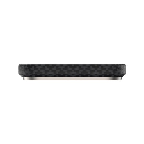 Benks ArmorGrid Air Beyond Kevlar Case with MagSafe priekš Apple iPhone 17 Pro Max / 18 Pro Max - Melns - aramīda aizmugures apvalks / bampers-vāciņš