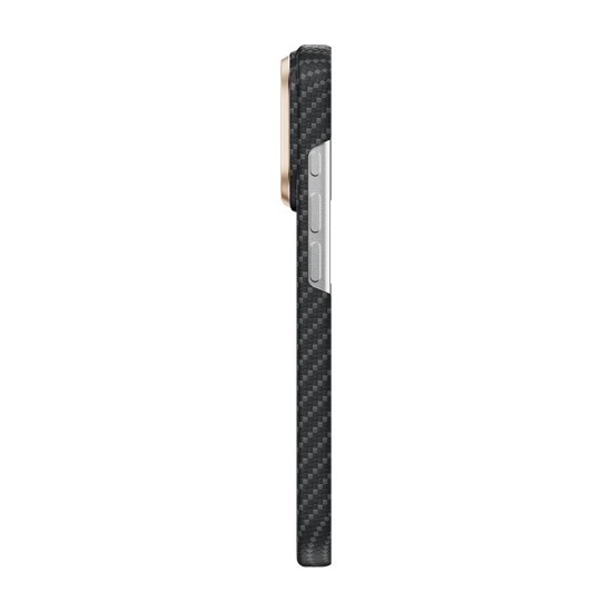 Benks Knight ArmorAir Kevlar Case with MagSafe (Camera Frame) priekš Apple iPhone 17 Pro Max / 18 Pro Max - Melns - aramīda aizmugures apvalks / bampers-vāciņš