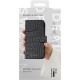 iDeal of Sweden Magnet Wallet+ Case with MagSafe priekš Apple iPhone 17 Pro Max / 18 Pro Max - Black Croco - mākslīgās ādas sāniski atverams maciņš ar bamperu uz magnēta