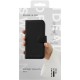 iDeal of Sweden Magnet  Wallet+ Case with MagSafe priekš Apple iPhone 17 Pro Max / 18 Pro Max - Black - mākslīgās ādas sāniski atverams maciņš ar bamperu uz magnēta