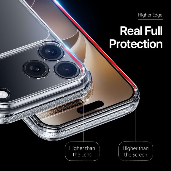 Dux Ducis Clin Back Case для Apple iPhone 17 Pro Max / 18 Pro Max - Прозрачный - силиконовая-пластиковая накладка / бампер-крышка