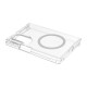 Clear Series Cover with MagSafe priekš Samsung Galaxy Fold8 5G - Caurspīdīgs - plastikāta aizmugures apvalks / bampers-vāciņš