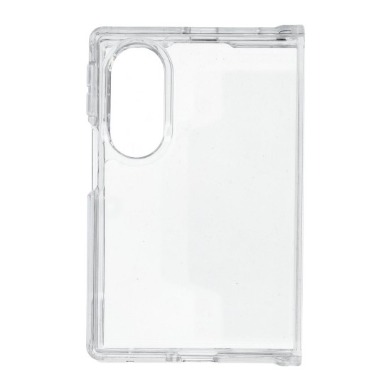 Clear Series Cover priekš Samsung Galaxy Fold8 Ultra 5G - Caurspīdīgs - plastikāta aizmugures apvalks / bampers-vāciņš