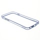 PC TPU Hybrid Bumper Case priekš Apple iPhone 6s 6 4.7 inch - Deep Blue - silikona / plastmasas sānu apvalks bampers