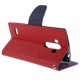 MERCURY GOOSPERY PU Leather Wallet Cover for LG G4 Beat / G4S H735 - Red - sāniski atverams maciņš ar stendu (ādas maks, grāmatiņa, leather book wallet case cover stand)