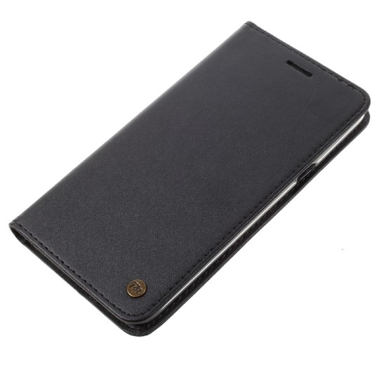 RoarKorea Only One Flip Case priekš Samsung Galaxy J1 Ace J110 - Melns - sāniski atverams maciņš ar stendu (ādas grāmatveida maks, leather book wallet cover stand)