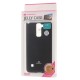 MERCURY GOOSPERY Glitter Powder TPU Cover for LG Stylus 2 K520 - Black - silikona / gumijas aizmugures apvalks (bampers, vāciņš, slim TPU silicone case cover, bumper)