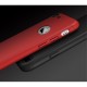 IPAKY Full Protection Hard Cover with Glass priekš Apple iPhone 7 - Zelts (ar izgriezumu) - plastikas aizmugures apvalks ar aizsardzības stiklu / bampers-vāciņš