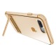 NILLKIN Crash-proof II Clear Soft TPU Kickstand Case priekš Apple iPhone 7 Plus / 8 Plus - Zelts - triecienizturīgs silikona aizmugures apvalks ar stendu (bampers, vāciņš, slim TPU silicone case shell cover, bumper)