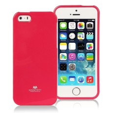 Mercury Jelly Case ar spīdumiem priekš Samsung Galaxy S6 Edge Plus G928 - Sārts - silikona aizmugures apvalks (bampers, vāciņš, slim TPU silicone case cover, bumper)