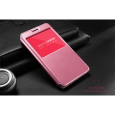 Kalaideng Sun series priekš Samsung Galaxy Note 5 N920 - Rozā - sāniski atverams maciņš ar lodziņu un stendu (ādas maks, grāmatiņa, leather book wallet case cover stand)