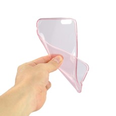 Telone Ultra Slim 0.3mm Back Case priekš Samsung Galaxy J1 J100 - Rozā - super plāns silikona aizmugures apvalks (bampers, vāciņš, ultra slim TPU silicone case cover, bumper)