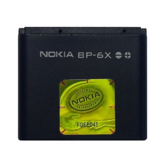 Nokia 8800 Sirocco / 8801 Li-on 700mAh BP-6X (BP-5X) - Oriģināls - telefona akumulators, baterijas telefoniem (cell phone battery)