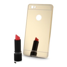 GreenGo Metal Mirror Back Case priekš Apple iPhone 6 / 6S - Zelts - metāla aizmugures apvalks (bampers, vāciņš, metal cover, bumper)