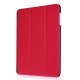 Tri-fold Stand PU Smart Auto Wake/Sleep Leather Case priekš Huawei MediaPad T2 10 Pro (FDR-A01L / A04L / A01w / A03L) - Red - sāniski atverams maciņš ar stendu