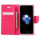 Mercury Bravo Flip Case priekš Apple iPhone X / XS - Rozā - sāniski atverams maciņš ar stendu (ādas grāmatveida maks, leather book wallet cover stand)